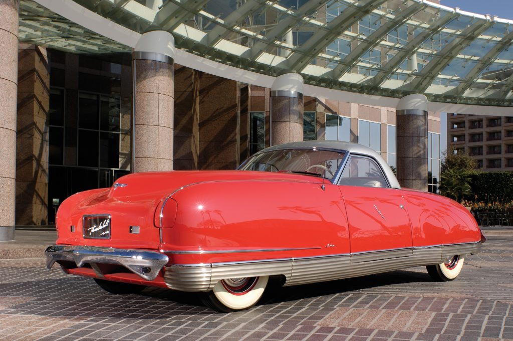 1941 chrysler thunderbolt concept car front three-quarter
