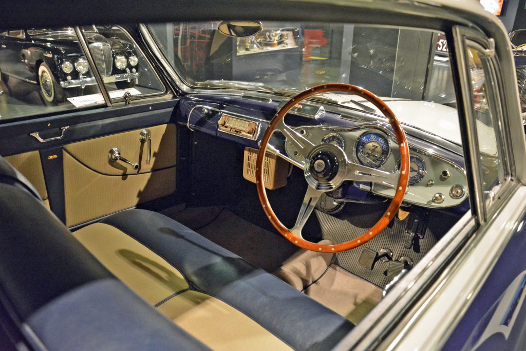 1952 lancia aurelia coupe balbo interior