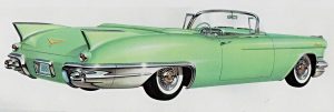 1957 Cadillac Eldorado Biarritz Ad