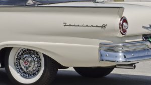1957 Ford Fairlane 500 Sunliner Lettering