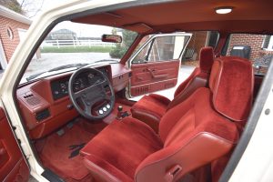 Volkswagen Rabbit GTI Callaway Turbo Stage II Interior Angle