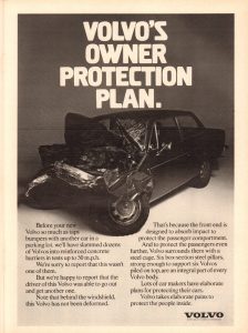 vintage volvo ad