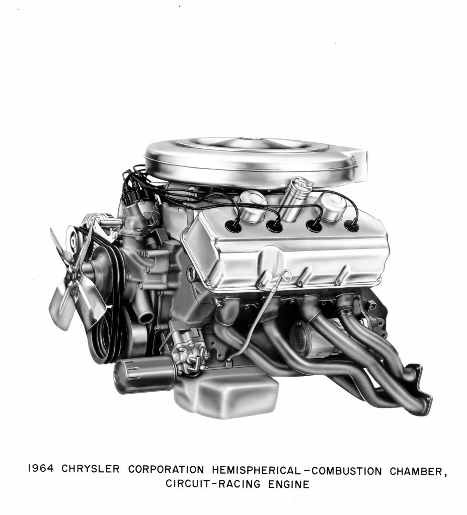1964 Chrysler Corporation Hemispherical - Combustion Chamber