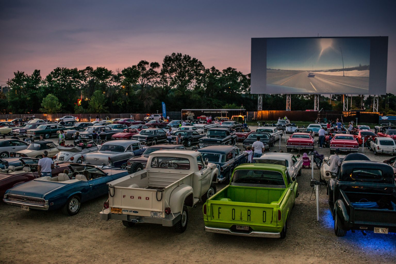 Will drivein movie theaters soon provide Americans a muchneeded night
