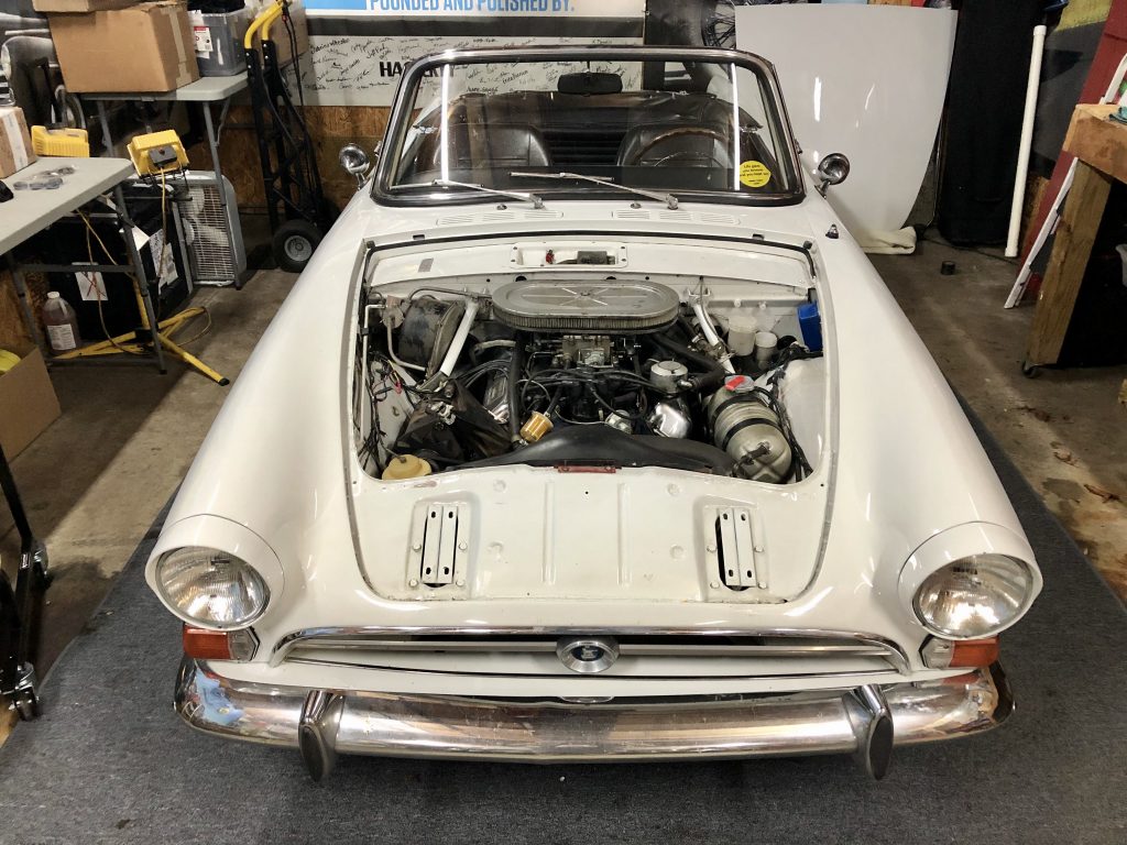 1966 Sunbeam Tiger 289 front no hood