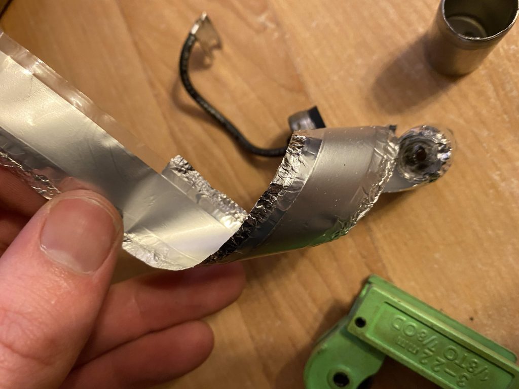 cut away ignition condenser