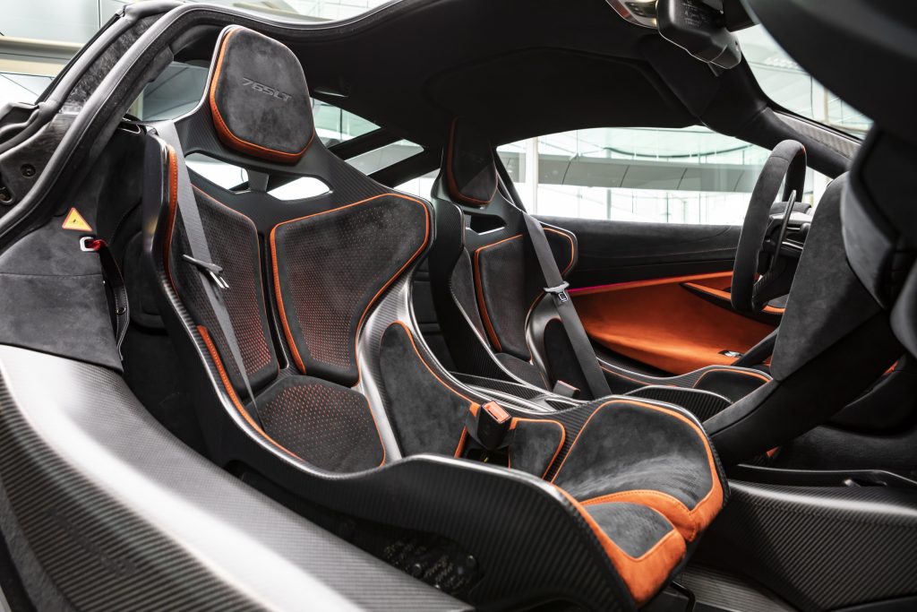 McLaren 765LT interior