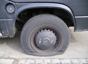 Siegel - Spring Rollout - flat tire
