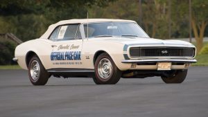 1967 camaro pace car replica front three-quarter