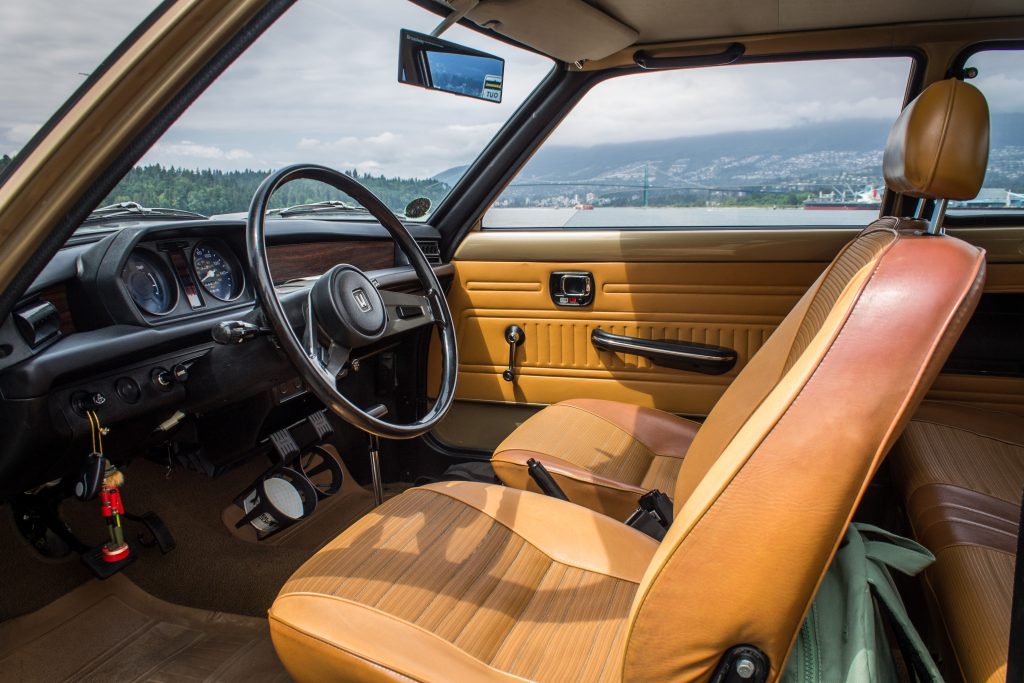 1977 Honda Civic Hatchback Interior Side Profile