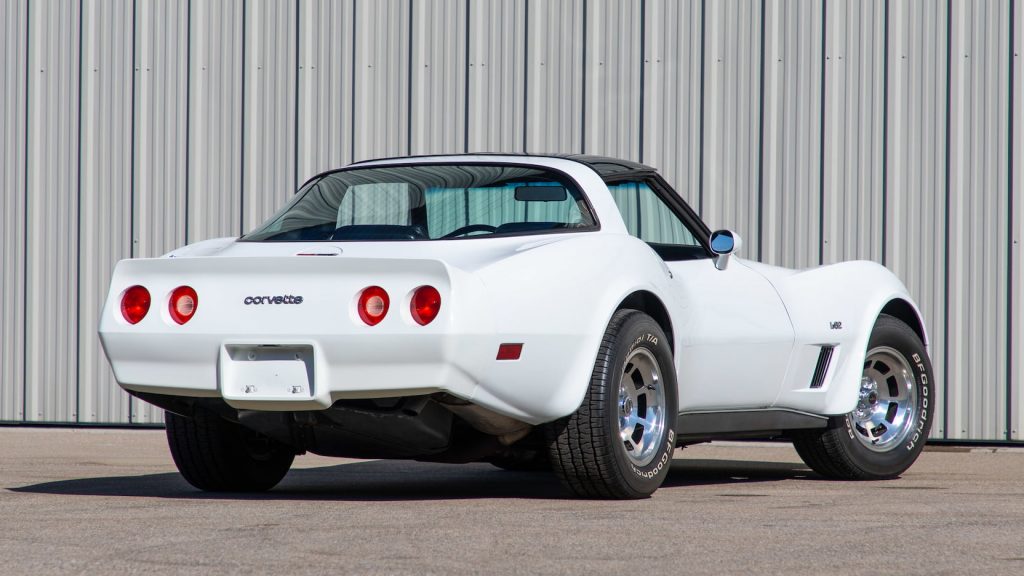 1980 Chevrolet Corvette Coupe Rear Three-Quarter