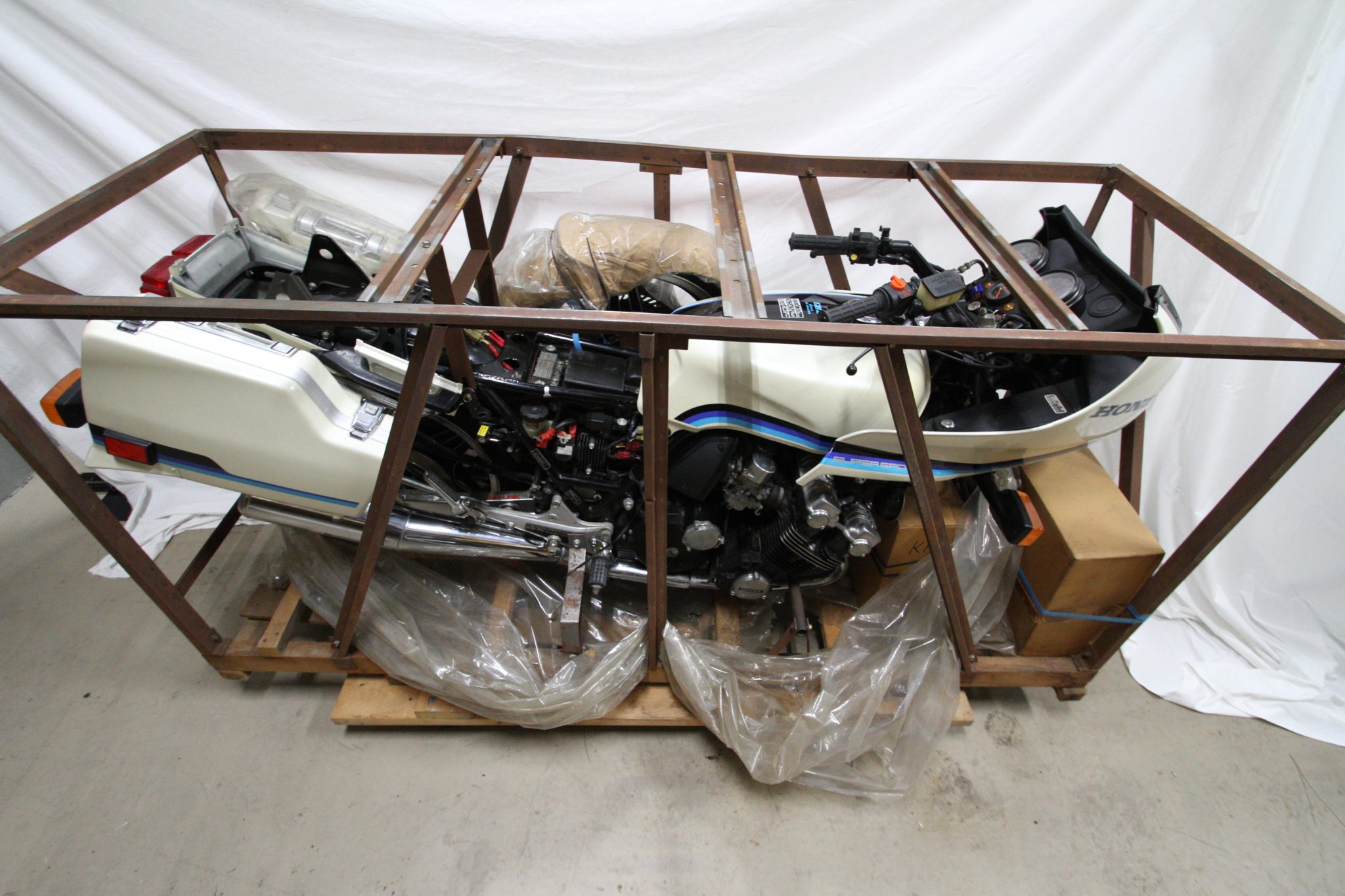 This factory-crated 1982 Honda CBX shows that originality ...
