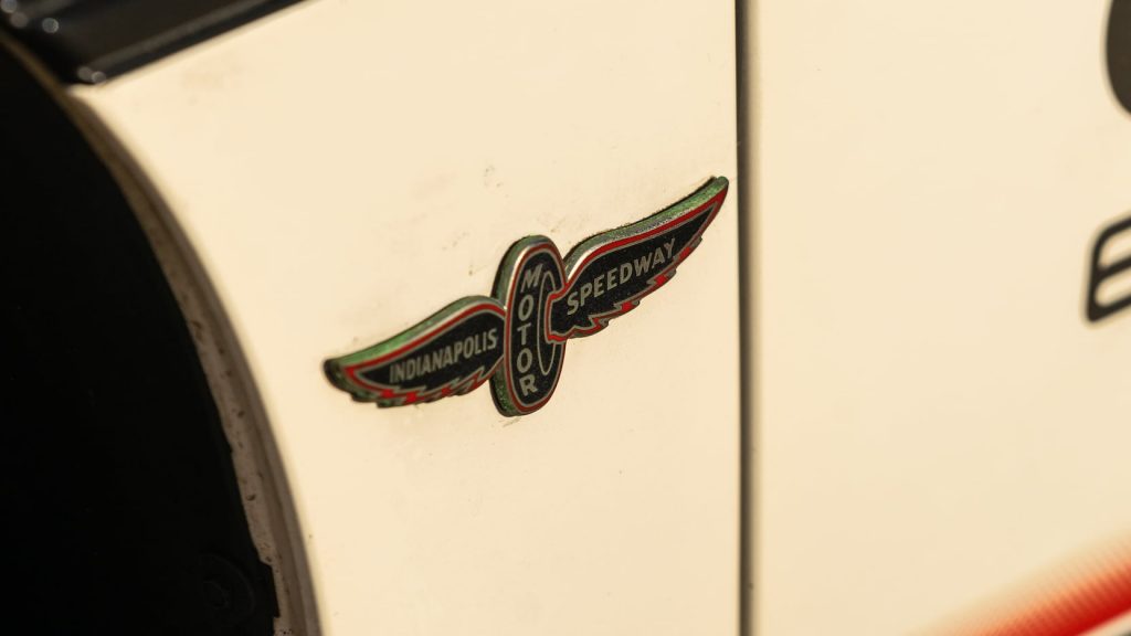 1984 Pontiac Fiero Indy Pace Car Motor Speedway Badge