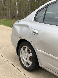 2003 Hyundai Elantra BadCar mega dent