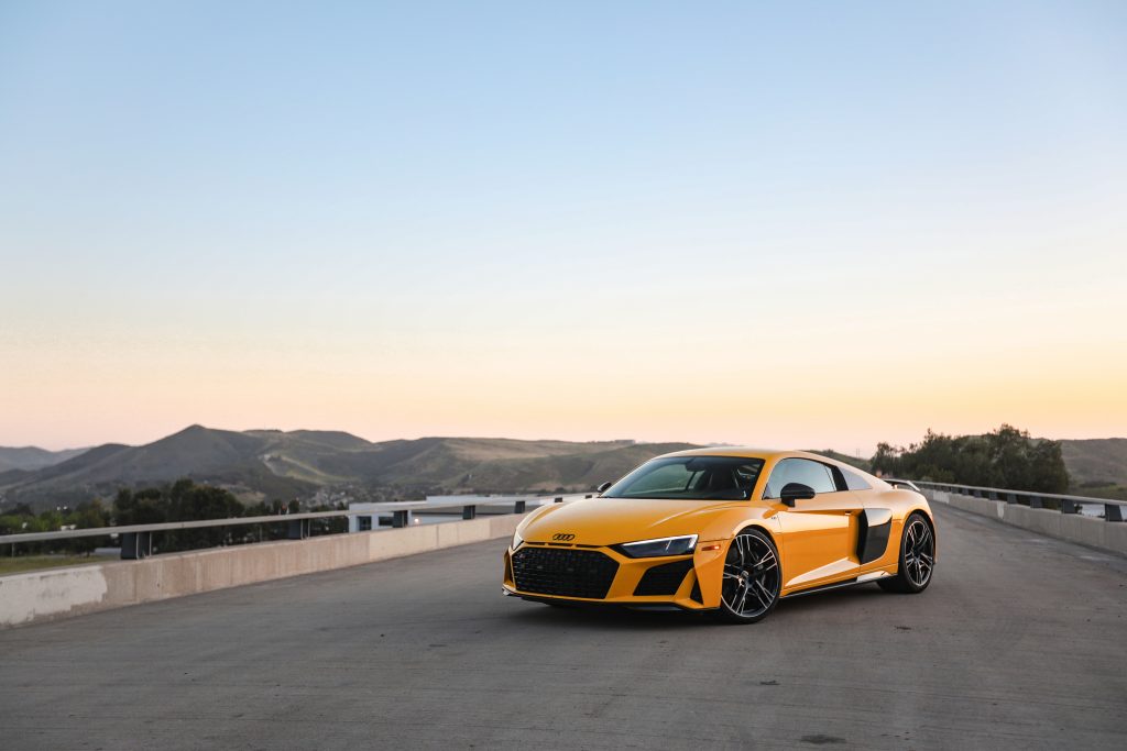 2020 Audi R8 front wide
