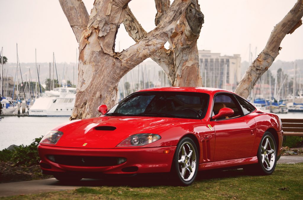 Ferrari Maranello 550 Front Three-Quarter