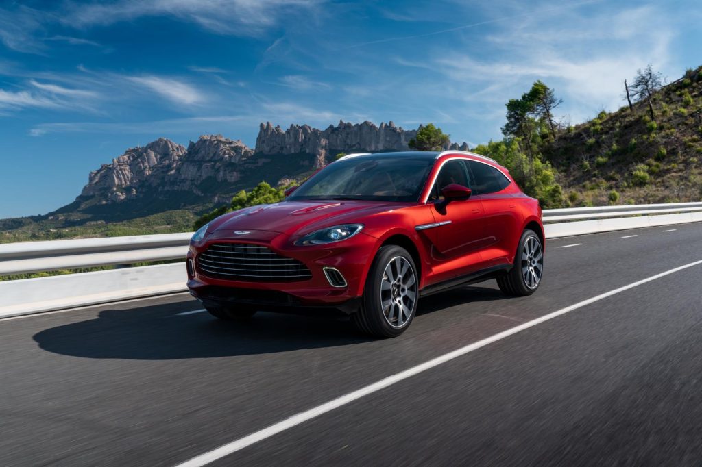 Aston Martin SUV Front Three-Quarter