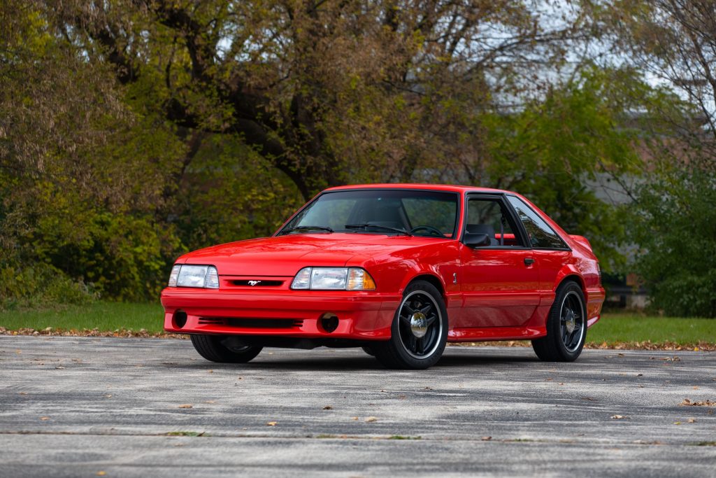 1993 Ford Mustang SVT Cobra R Front Three-Quarter