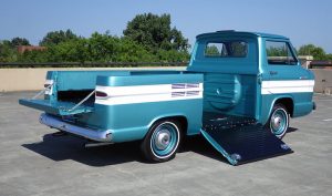 Chevrolet Corvair Rampside ramp down