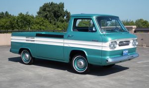 Chevrolet Corvair Rampside front three quarter