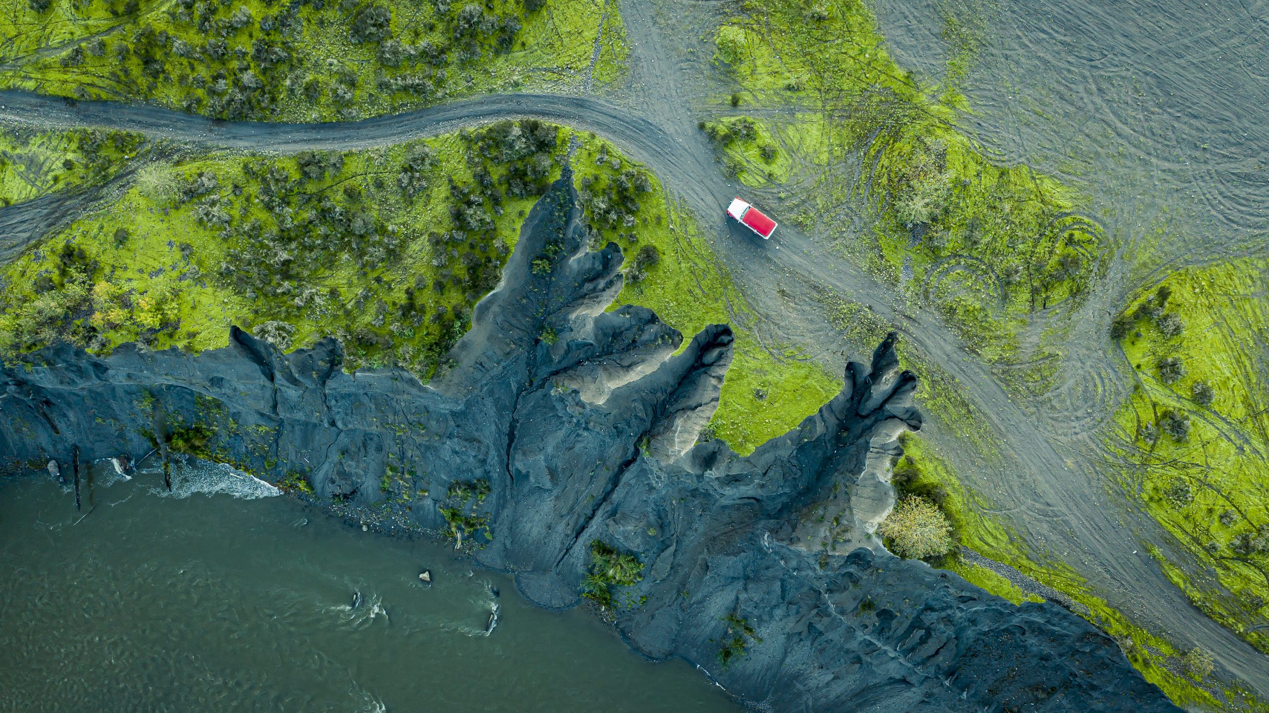 FJ55 Land Cruiser Aerial Overhead