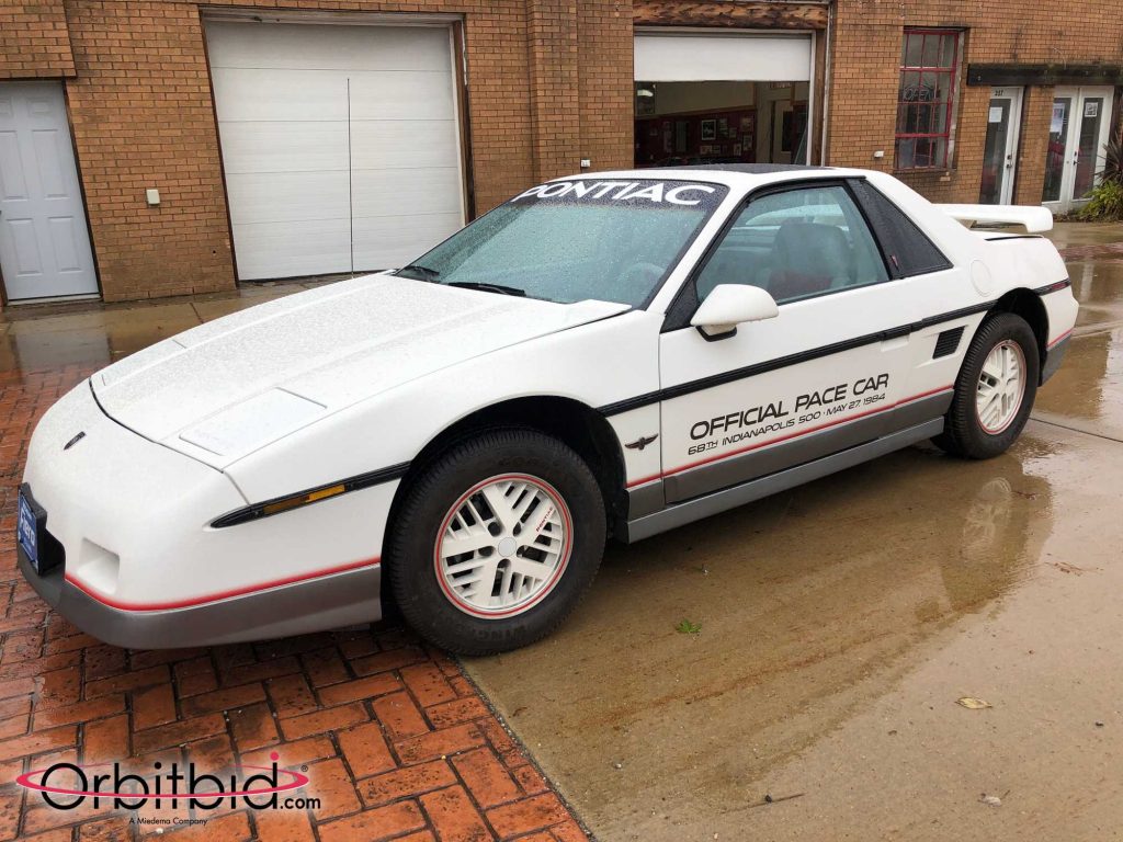1984 Fiero Pace Car Front Three-Quarter