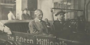 Ford Model T fifteen millionth - Henry and Edsel