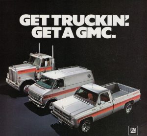 1977 GMC Sarge truck and van