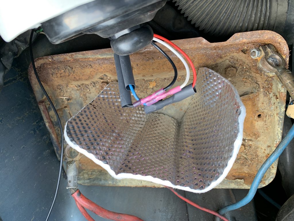 volvo 240 e-code headlight install