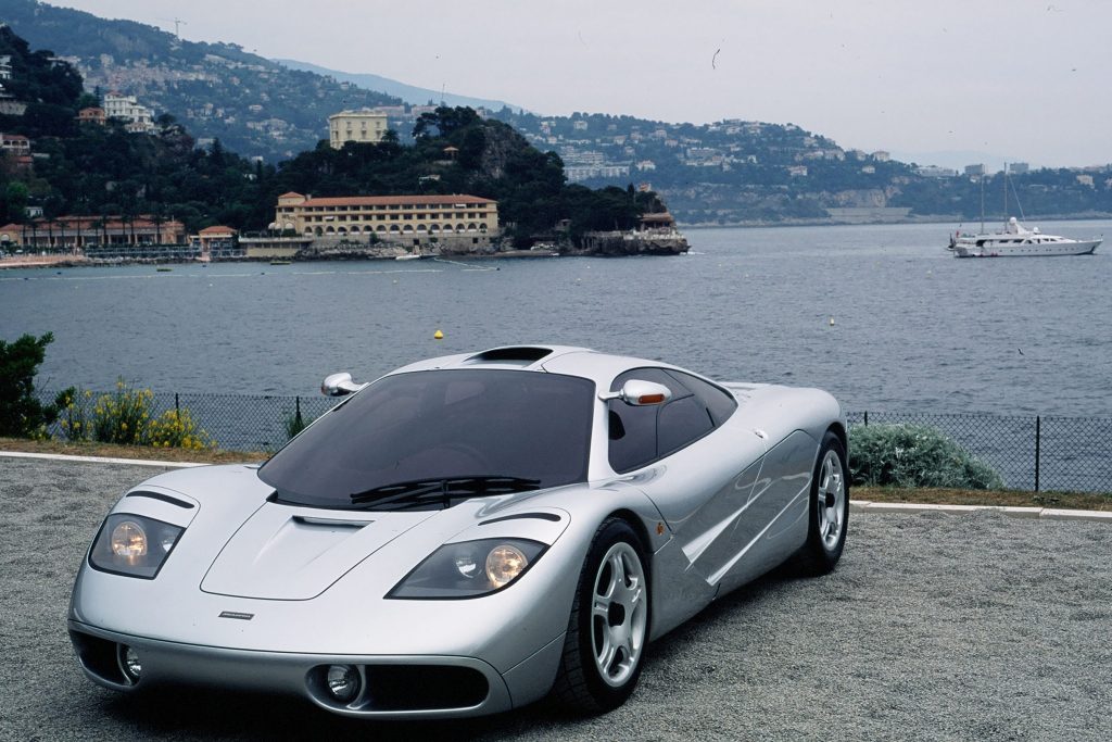 McLaren F1 Front Three-Quarter On Coast