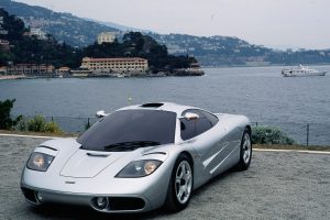 McLaren F1 Front Three-Quarter On Coast