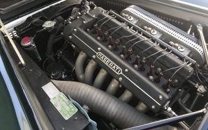 vintage maserati vignale spyder engine