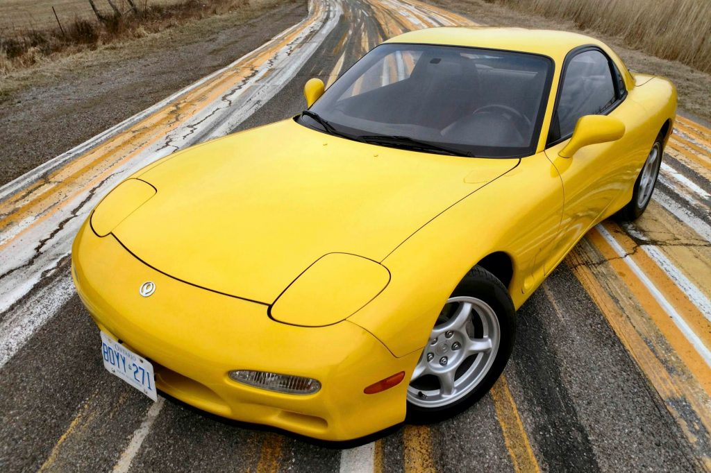 Mazda RX7 Front Three-Quarter