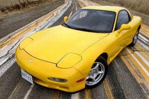 Mazda RX7 Front Three-Quarter