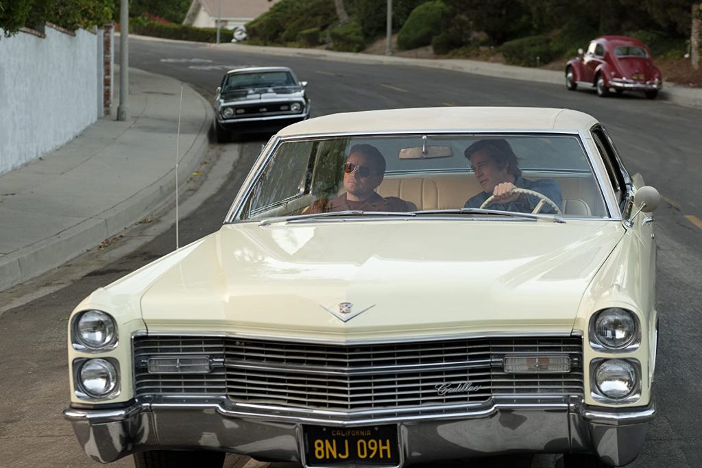 Pitt and DiCaprio in Cadillac