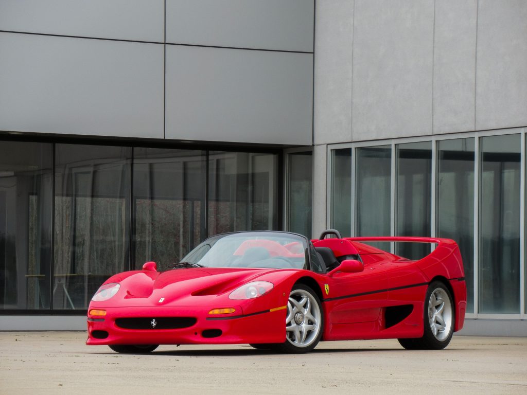 1995 Ferrari F50 Front Three-Quarter
