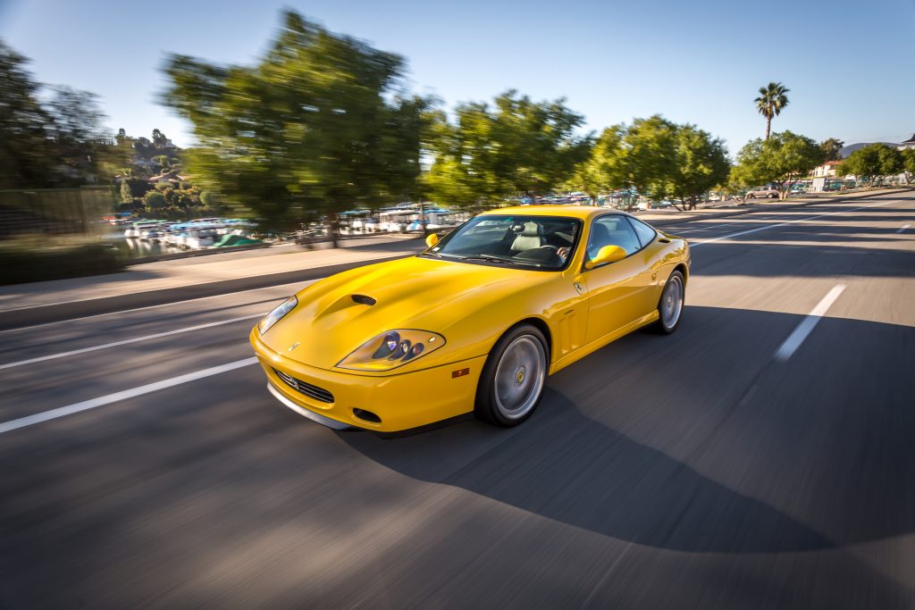 2002 Ferrari 575M Maranello Front Three-Quarter