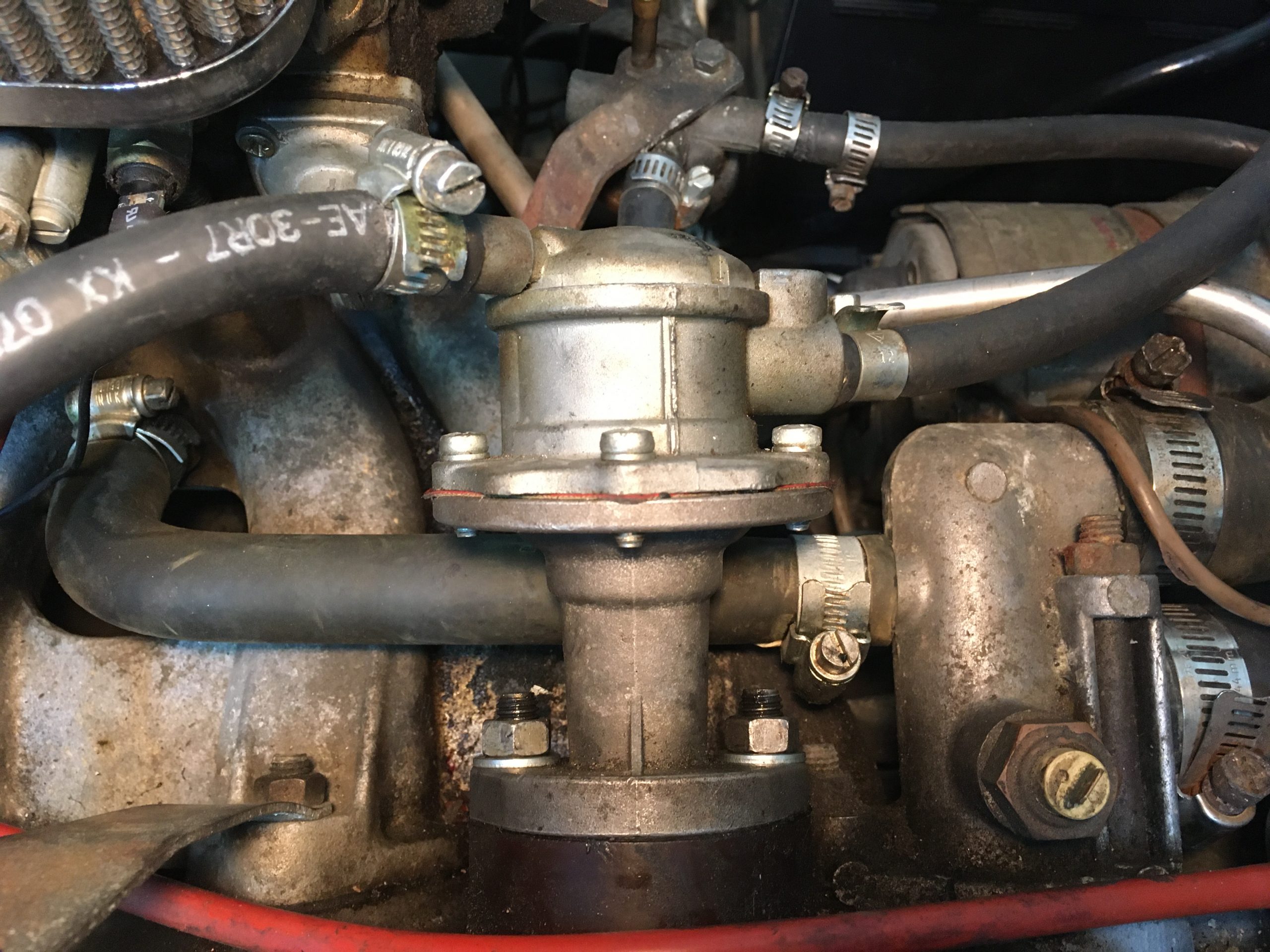 Troubleshooting a spring nostart on a car with a mechanical fuel pump