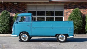 Volkswagen Type 2 transporter pickup side view