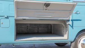 Volkswagen Type 2 Transporter under bed storage