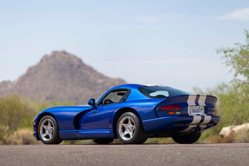 Dodge Viper Rear Three-Quarter