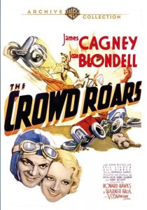 The Crowd Roars Movie Poster Starring Cagney And Blondell