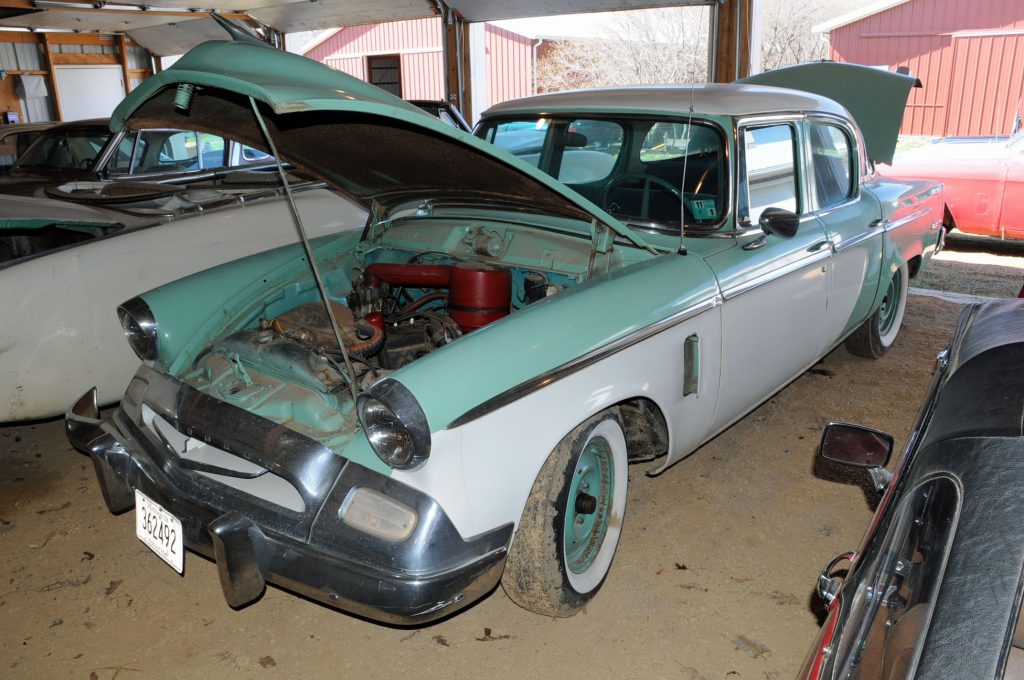 vanderbrink virgil marple auction 4 1955 studebaker Champion sedan