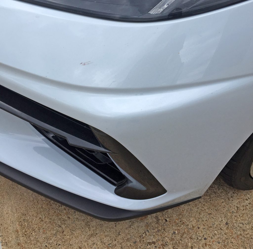 2020 Corvette bumper