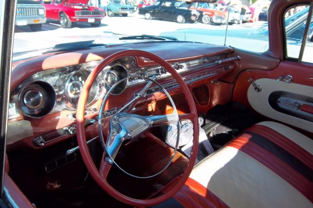 bonneville station wagon interior front
