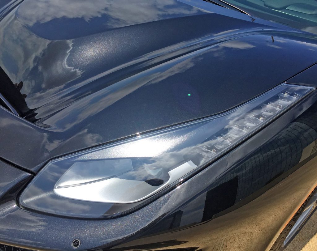 2020 Ferrari Pista hood