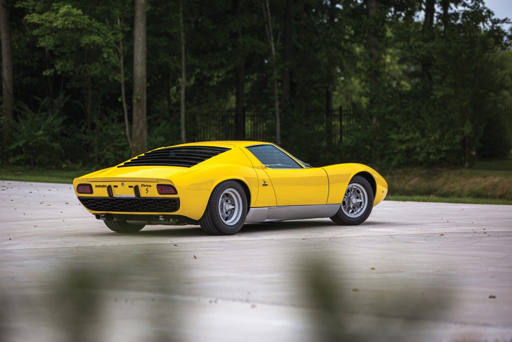 1969 Lamborghini Miura P400 S by Bertone