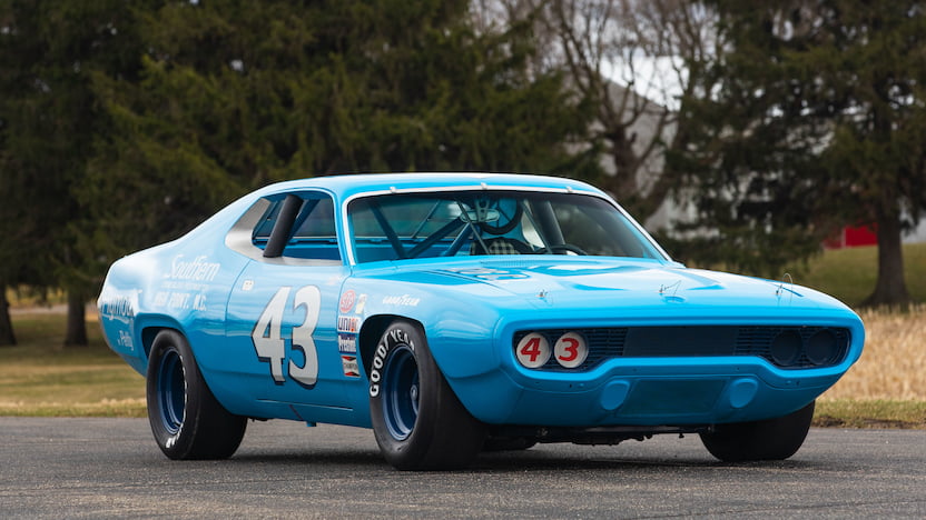 1971 Plymouth Road Runner Richard Petty Mecum