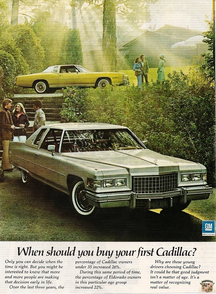 1976 Cadillac ad