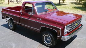 1978 Chevrolet Cheyenne Truck Front Three-Quarter